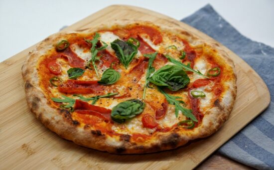 hemmagjord pizza