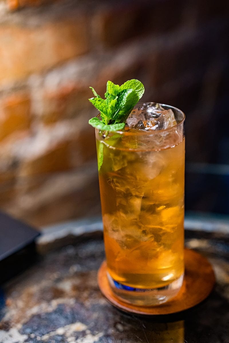 Mint Julep en populär sydstatsdrink