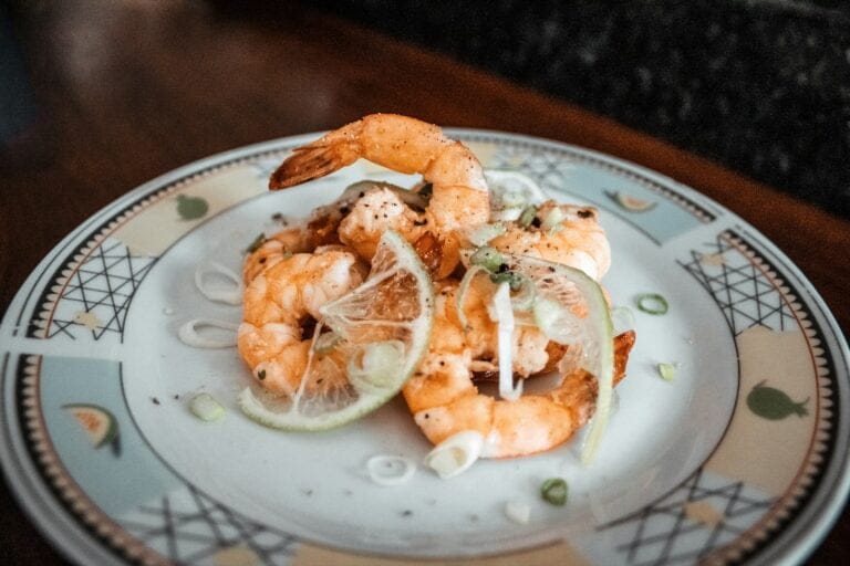Snabblagade Räkor med Honung och Vitlök