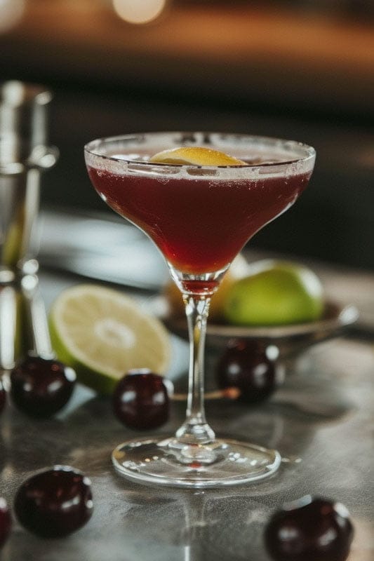 Cherry Lime Rickey en unik körsbärsdrink