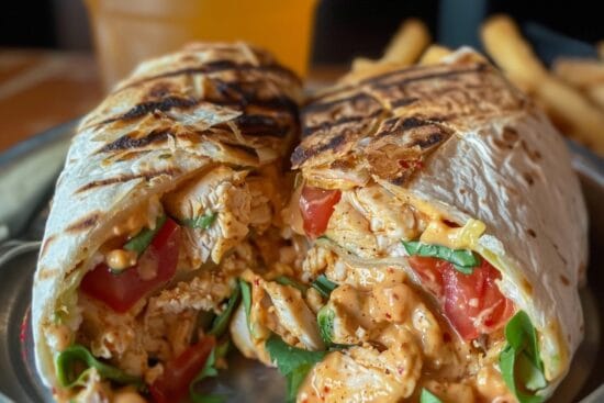 kyckling wrap