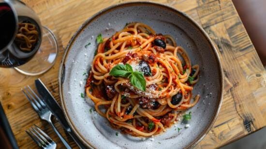 pasta puttanesca