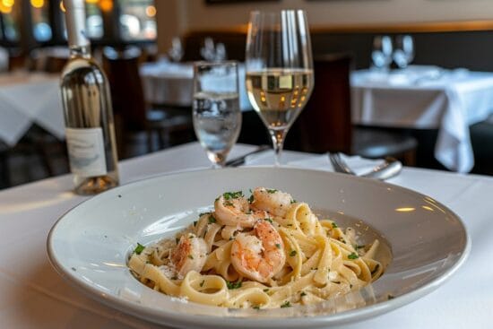 tompat1 A creamy spicy shrimp pasta dish topped with freshly ecc28aa3 6707 4520 a26f 5012479d61a3 3