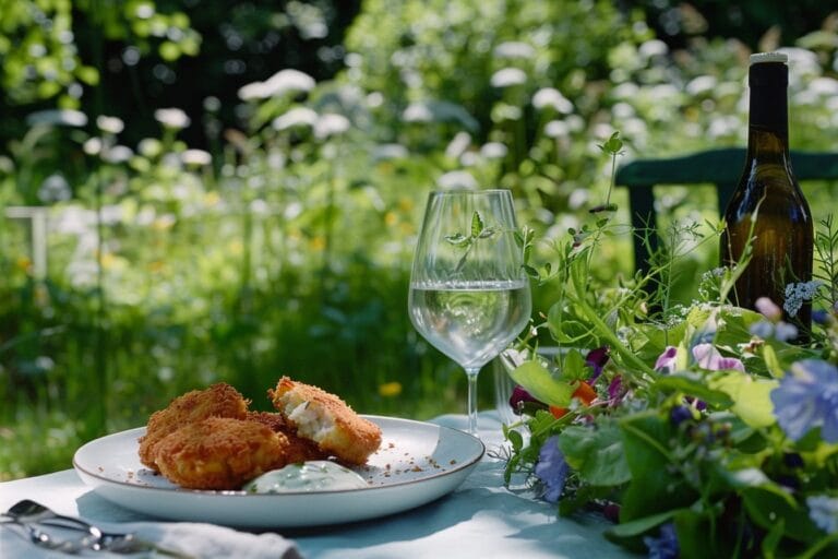 Krabbkakor med citron-aioli