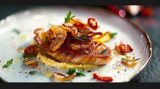 abborre med pepparrotspotatis