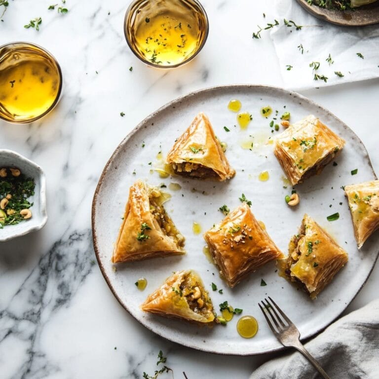 Baklava en söt och krispig favorit från Mellanöstern