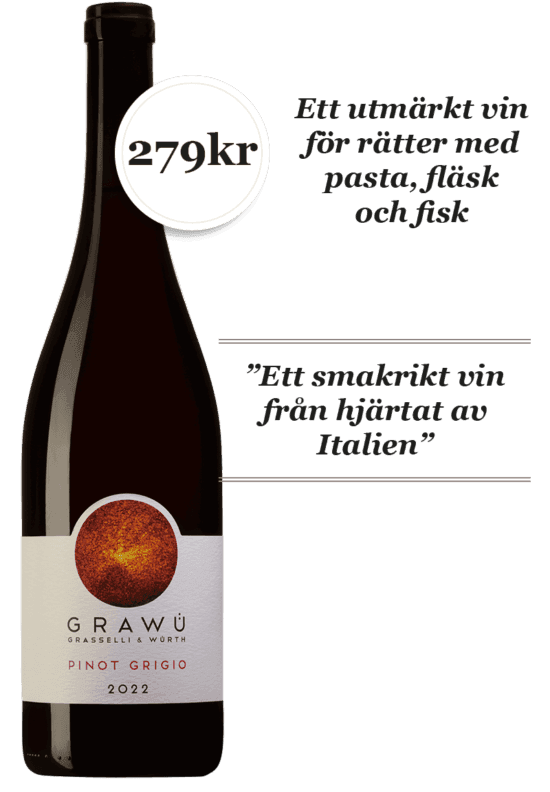 Grawu Grasselli Wurth Pinot Grigio 2022