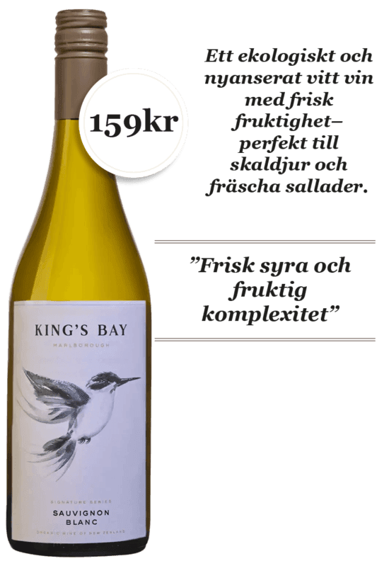 Kings Bay Signature Selection Organic Sauvignon Blanc