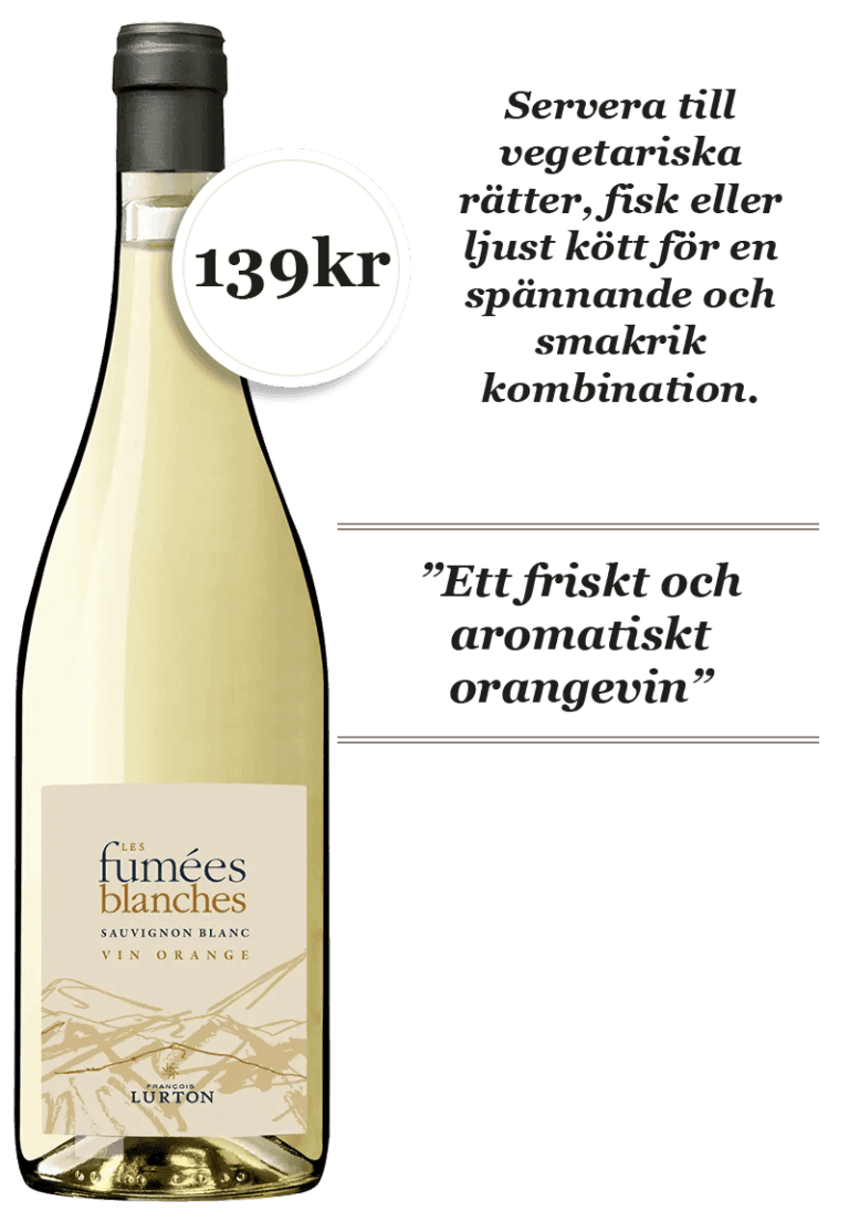 Les Fumées Blanches Vin Orange Sauvignon Blanc
