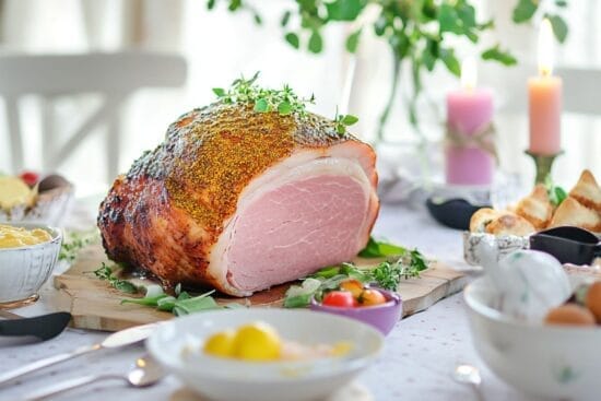 Senapsgriljerad paskskinka 1