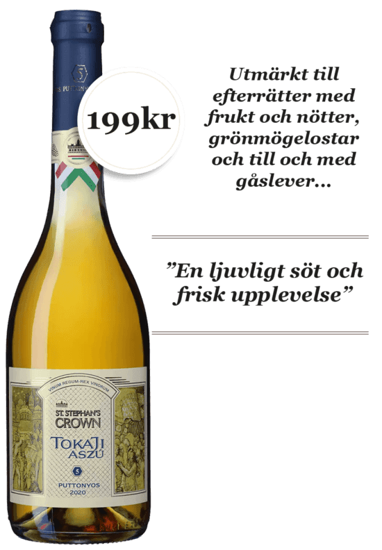 St Stephans Crown Tokaji Aszu 5 Puttonyos