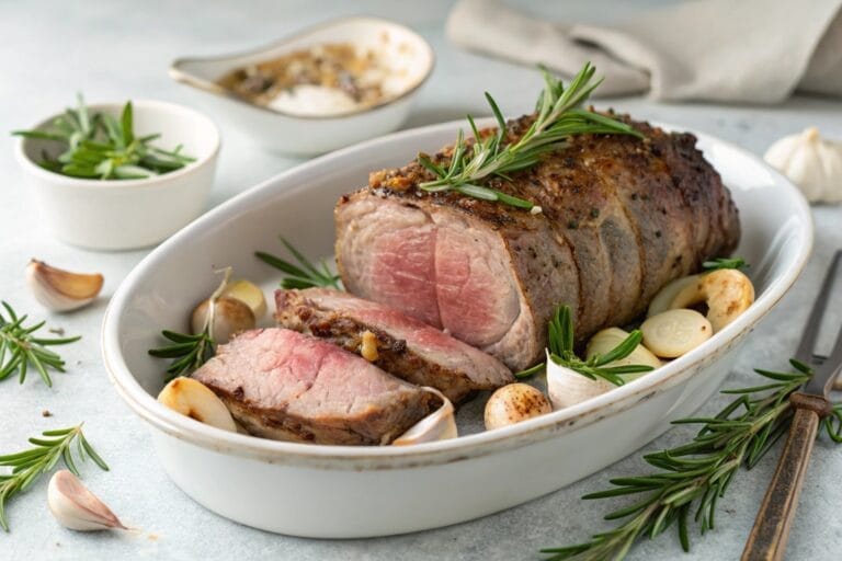 Ecoltura Appassimento 4 Klassisk lammstek med vitlök och rosmarin