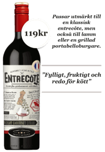 Entrecôte Merlot Cabernet Sauvignon Syrah