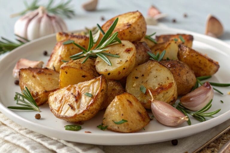 Rostad färskpotatis med vitlök & rosmarin