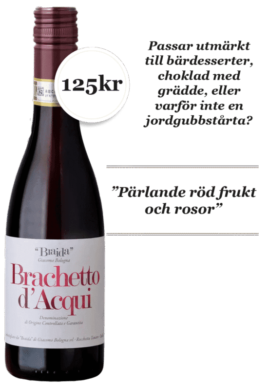 Brachetto d´Acqui Braida