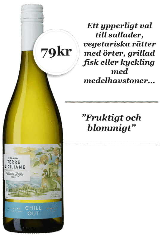 CHILL OUT Terre Siciliane Catarratto Zibibbo Organic