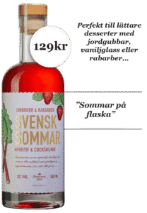 Svensk Sommar Jordgubb & Rabarber