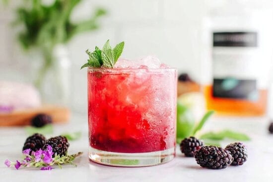 Berry Gin Smash