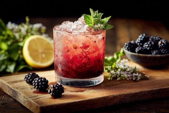 Blackberry Bourbon Smash