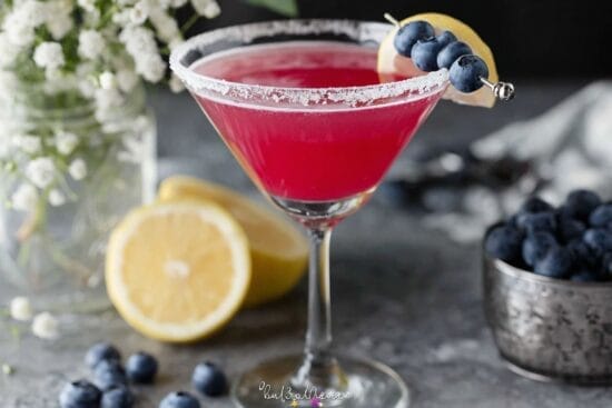 Blueberry Lemon Drop