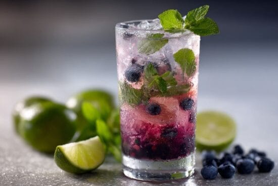 Blueberry Mojito