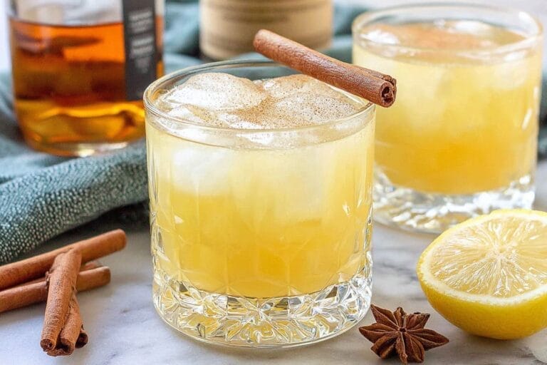 Cinnamon Whiskey Sour