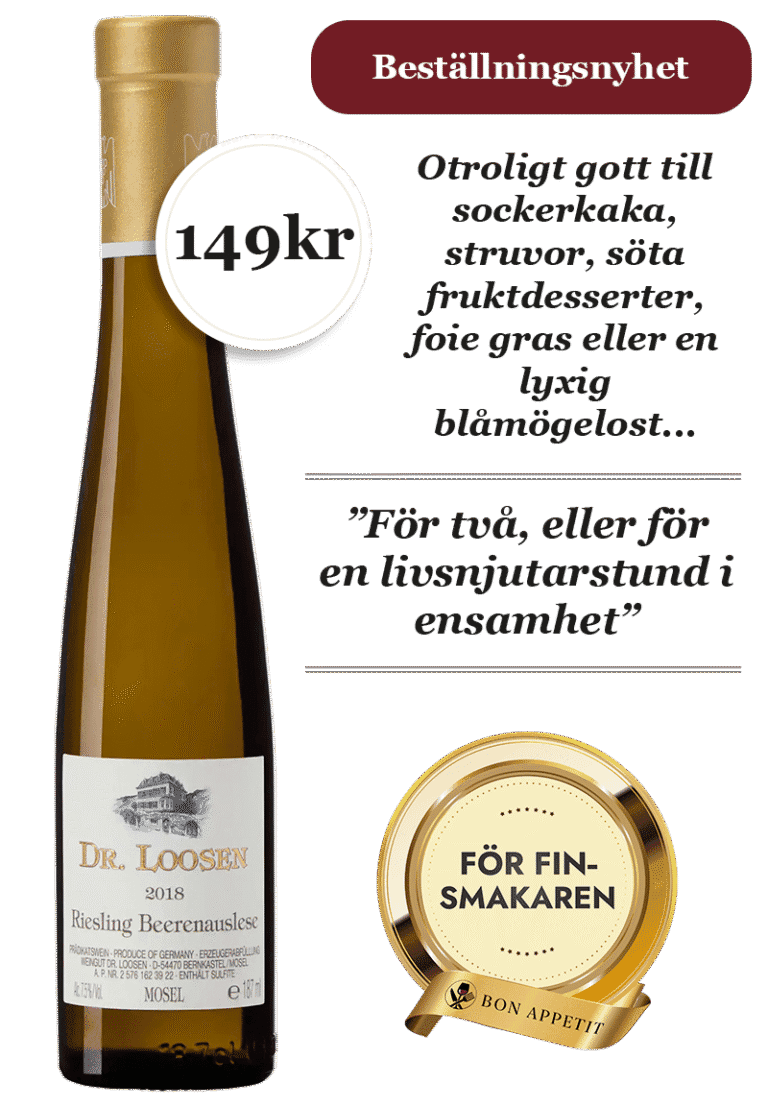 Dr Loosen Riesling Beerenauslese 2018