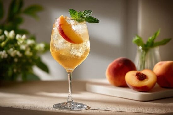 Ginger Peach Spritz 1