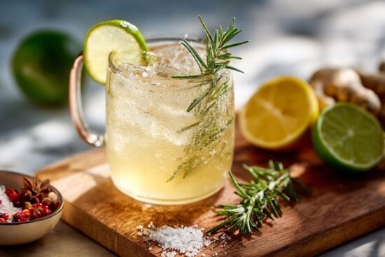 Ginger Rosemary Mule 2