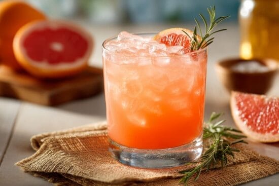 Honey Grapefruit Fizz