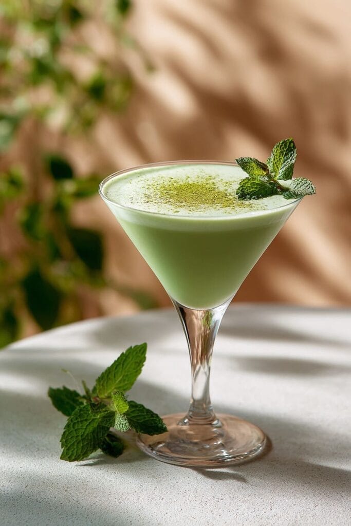 Mint Matcha Martini 2