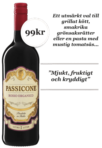 Passicone Rosso Organico