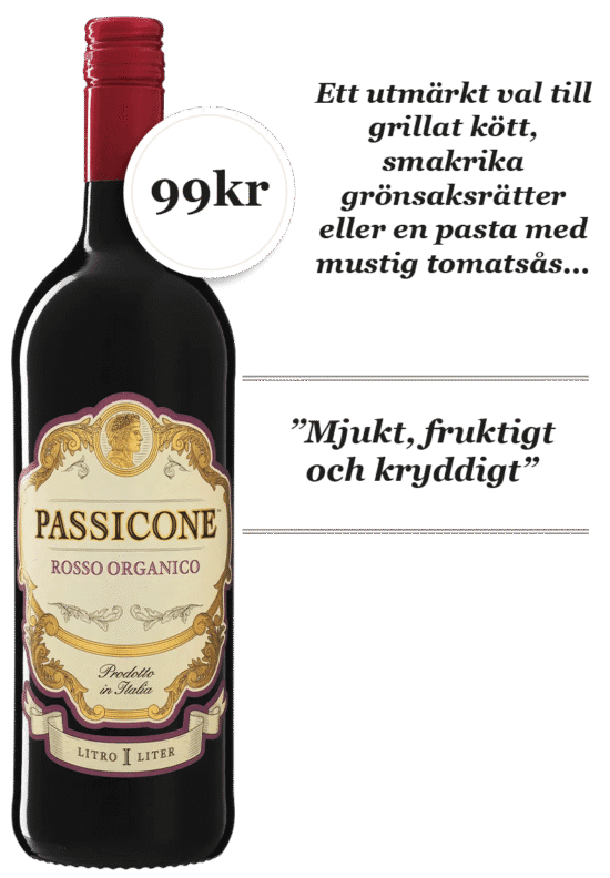 Passicone Rosso Organico