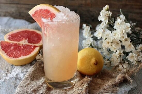 Salted Grapefruit Collins