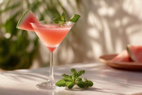 Watermelon martini