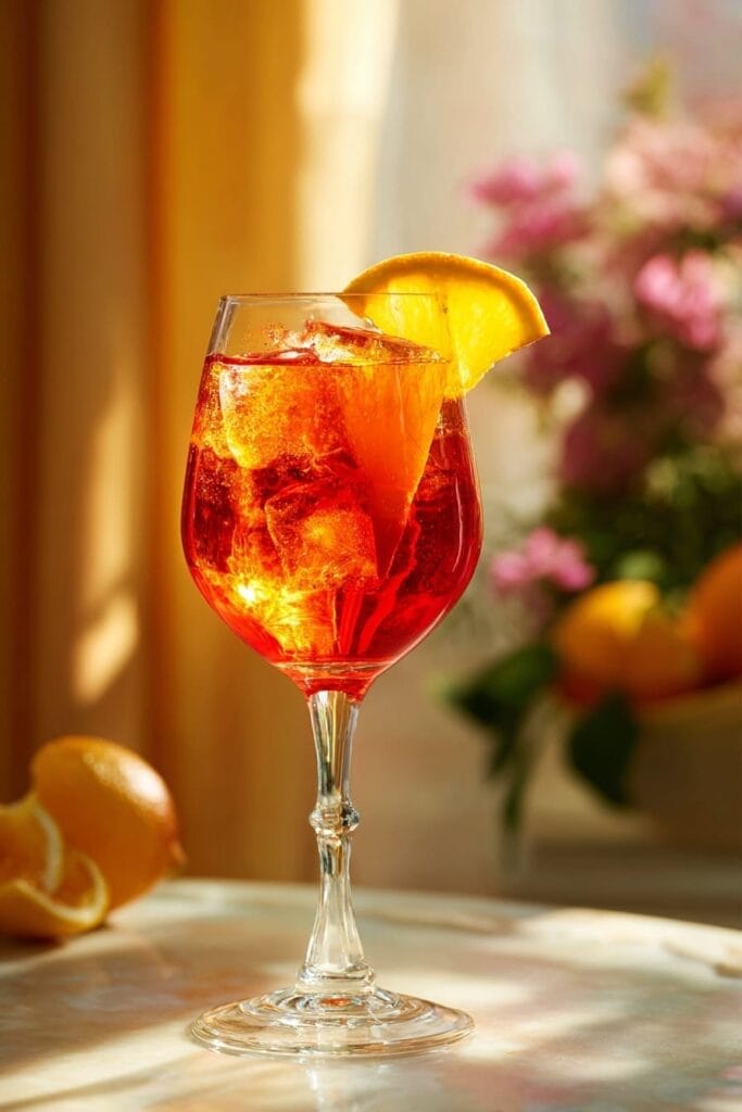Campari Spritz 1 campari spritz 2