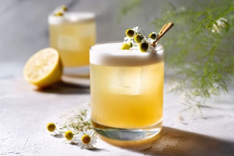 Chamomile Honey Highball