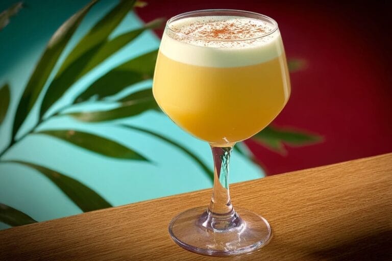 Tropical Rum Flip