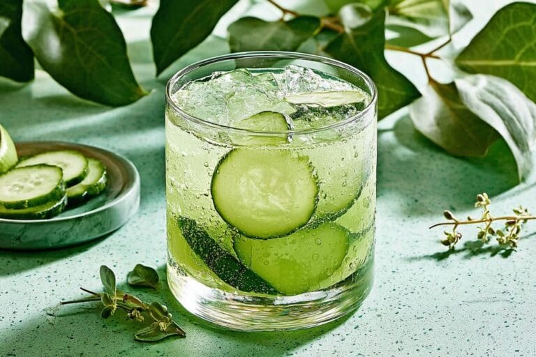 Celery Cucumber Tonic mocktail