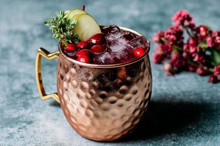 Cranberry Apple Mule