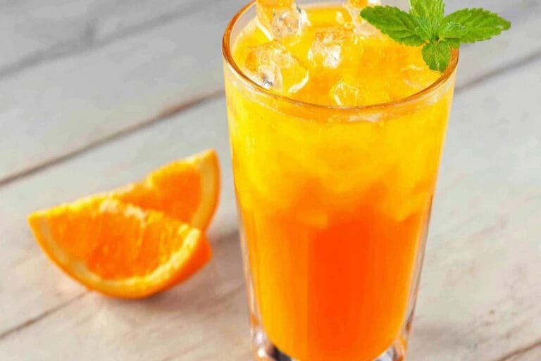 Orange Blossom Fizz mocktail