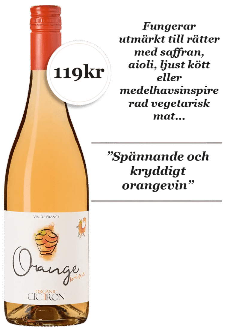 Orange Wine Ciceron Organic