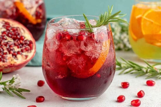 Sparkling Pomegranate Punch