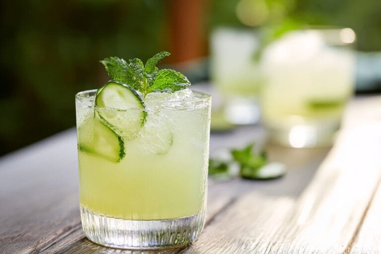 Cucumber Cooler mocktail