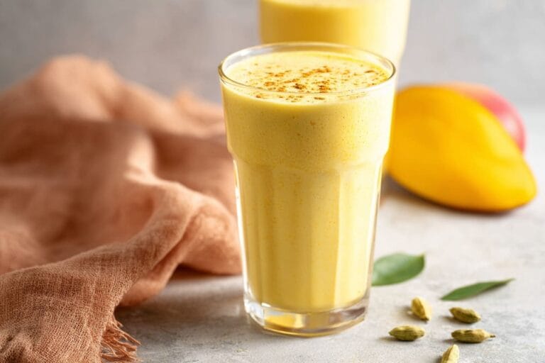 Mango Lassi mocktail