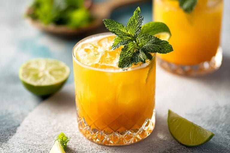 Mint Mango Mule