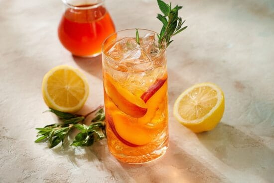 peach iced
