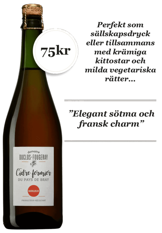 Cidre Fermier du Pays de Bray Moelleux