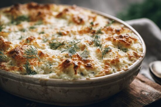 BA Fish gratin