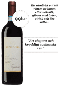 Lunadoro Rosso di Montepulciano Organic